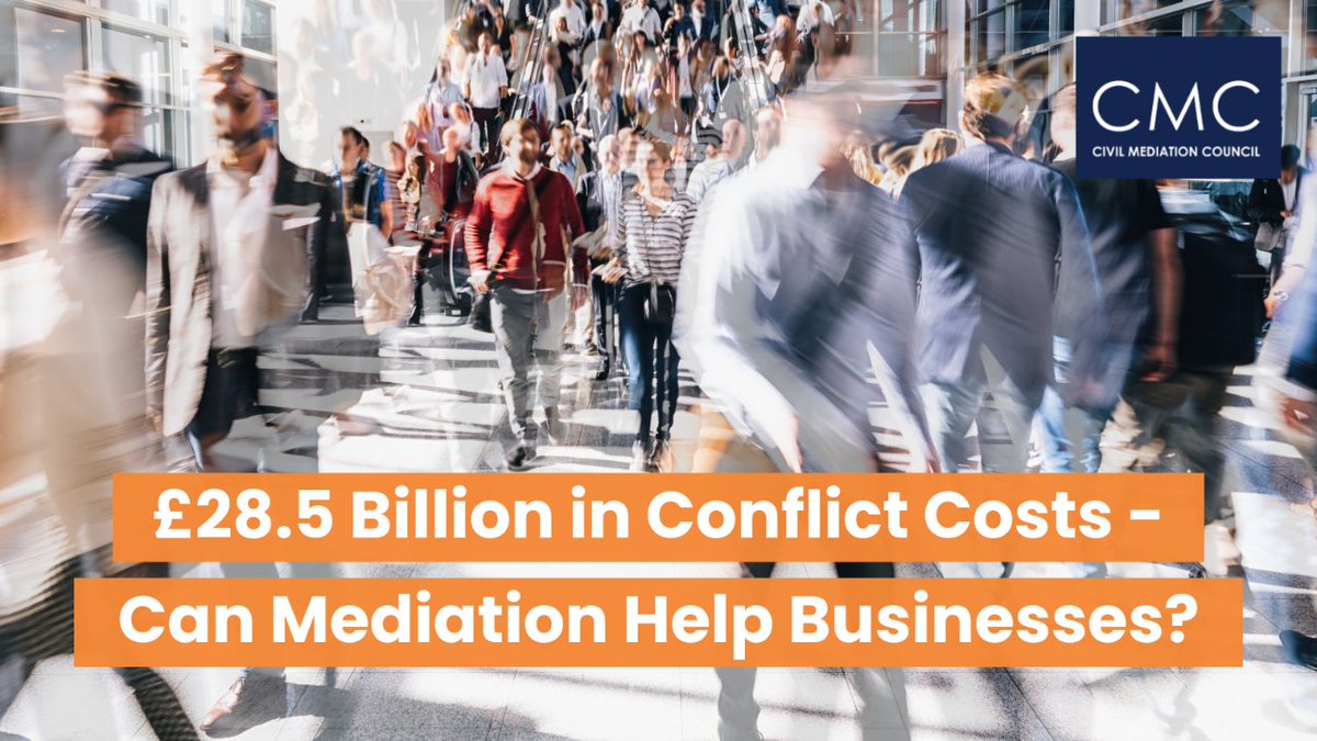 #UKbusiness faces £28.5B in annual conflict costs. How can #mediation help? Join <a href="/acasorguk/">Acas</a> on 23 April for a panel chaired by Caroline Sheridan <a href="/sheridanres/">Sheridan Worldwide</a> with @RichardSaundry, Kate Nowicki, <a href="/williamnhutton/">Will Hutton</a> &amp; Dr Gemma Wibberley. Email acasmatters@Acas.org.uk to join.