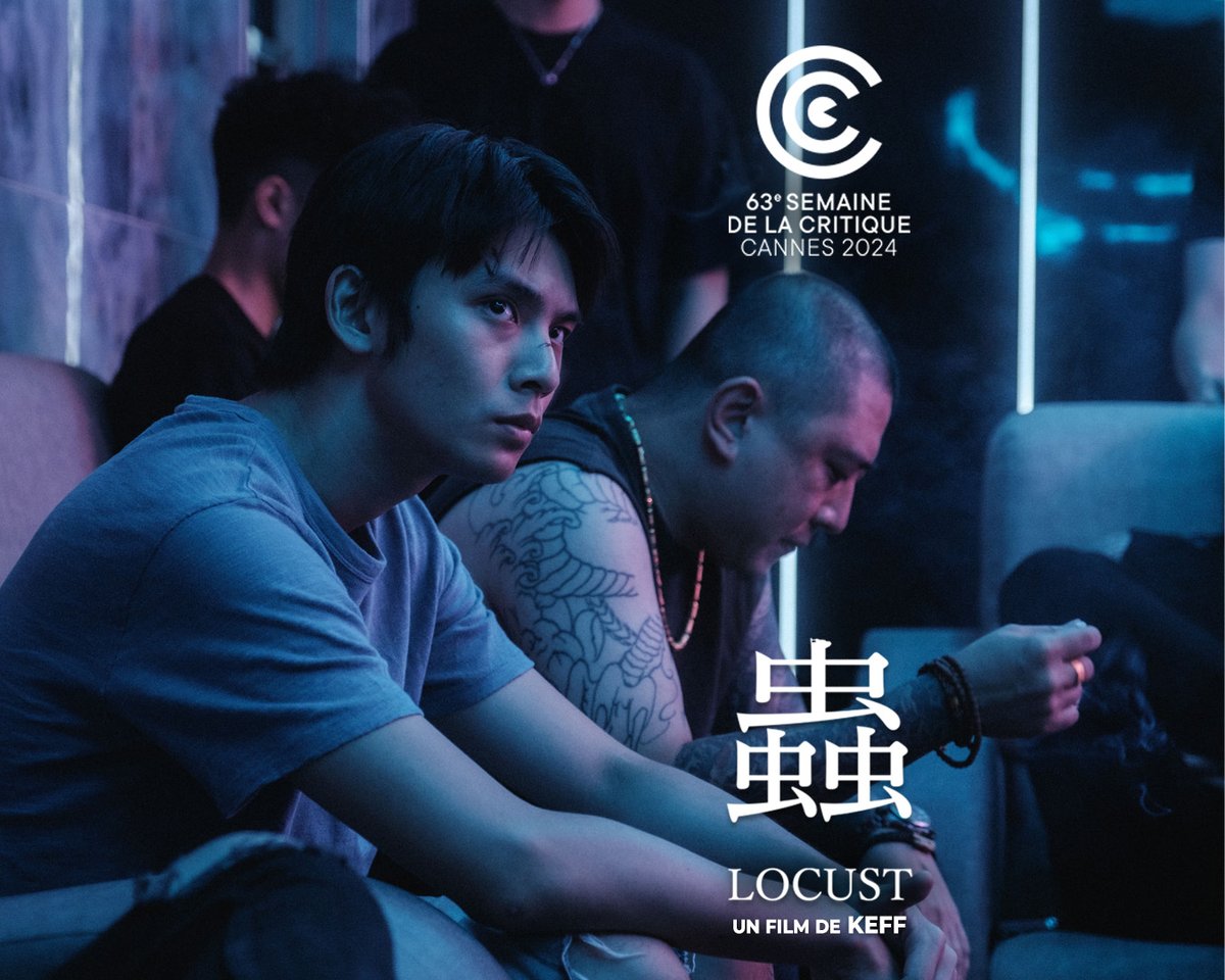 Après #TapeiSuicideStory dévoilé à la Cinéfondation en 2020, le réalisateur Taïwanais, Keff, présentera son premier long métrage #Locust en compétition à @semainecannes ! #Cannes2024 #TandemÀCannes