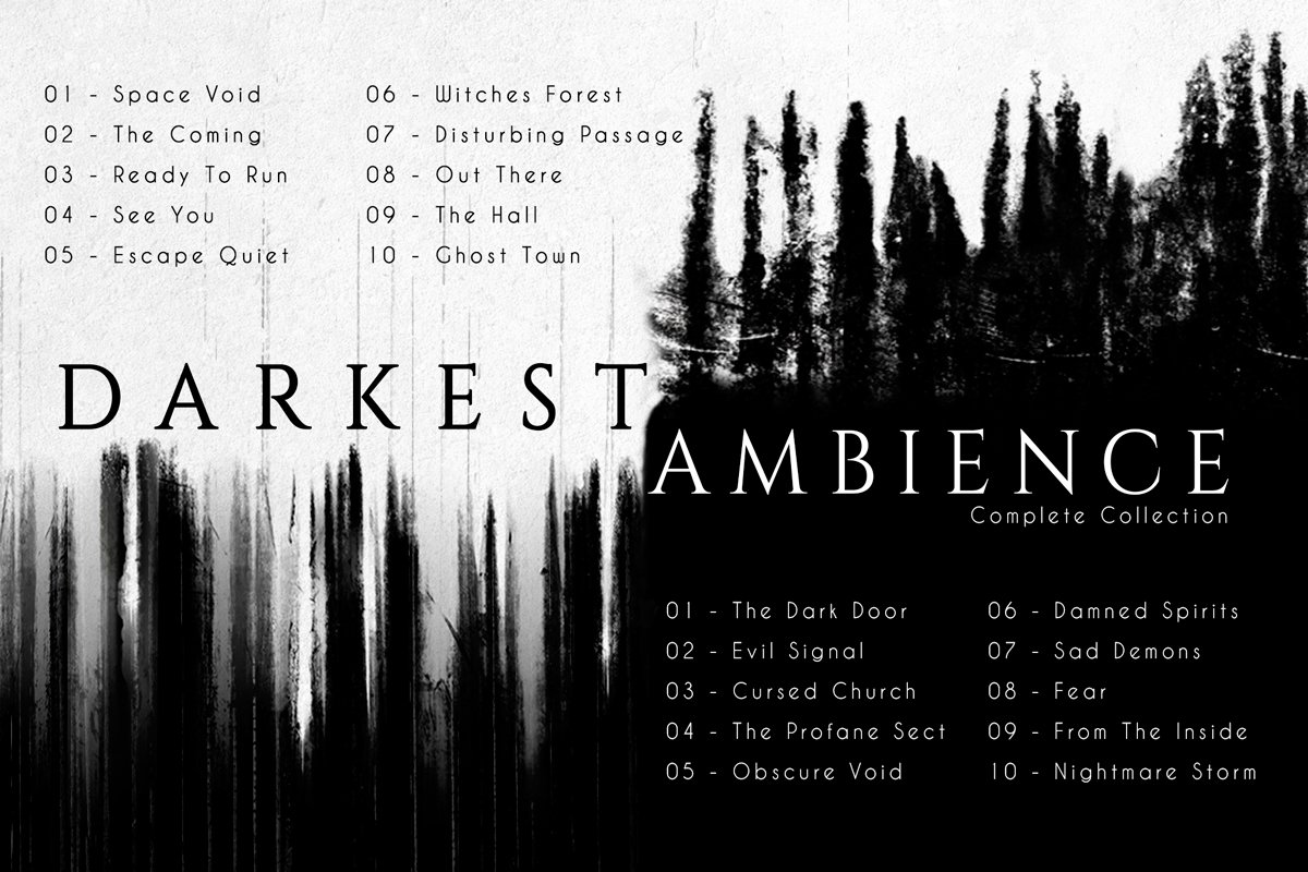 Embrace your horror projects with these terrifying atmospheres for anykind of situations to create the best #horror environments. 

Available On:
@AssetStore : acortar.link/jFqeUJ
@gameresources : acortar.link/0dlriA

@SoundCloud: cutt.ly/iLU6TGN
#Dark #ambient
