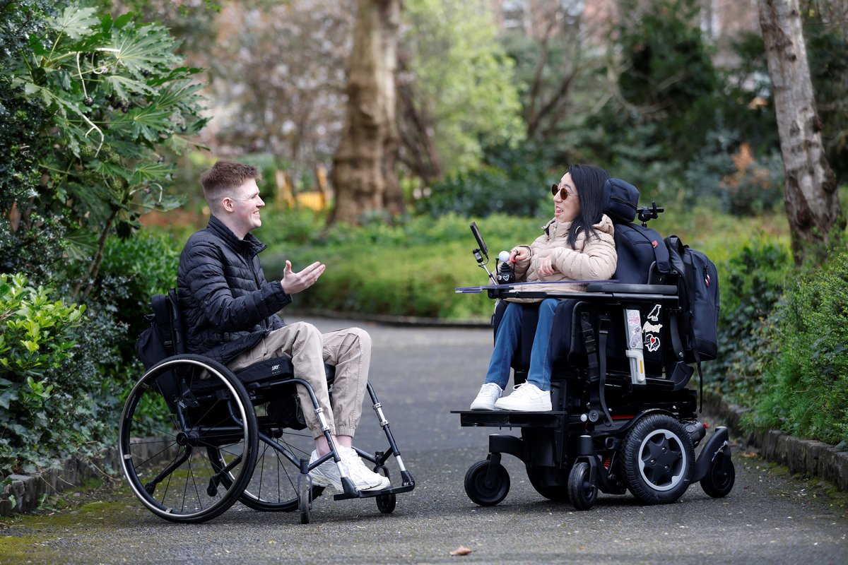 Sharing his experience as a student with a neuromuscular condition Conor McAuley said 'It’s important that institutions consider the experiences of individuals living with disabilities when they are installing infrastructure.'#InclusivePathways 🔗 tinyurl.com/3yx9vtj6.