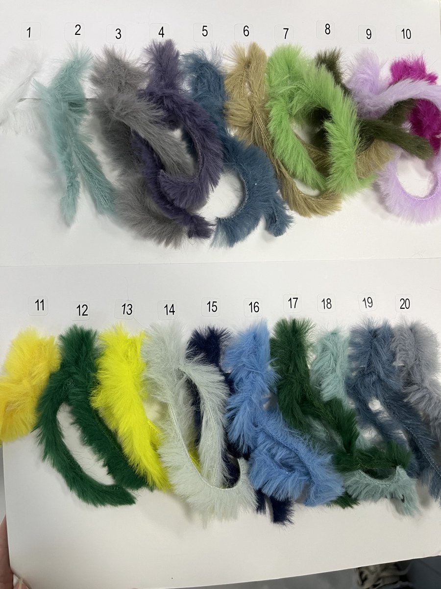 lnushxin1's tweet image. We are excited to introduce our collection of high-quality fur yarns! Our color card showcases an array of beautiful shades, and we also offer customized color options to meet your specific needs. 
#FurYarn #ColorCard #CustomizedColors #WholesaleSuppliers #QualityProducts