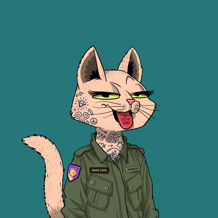 Mars Cat #4949 🐾
Sold for: 0.0429 Ether  (US$ 139.87 ) 

🔗opensea.io/assets/ethereu…