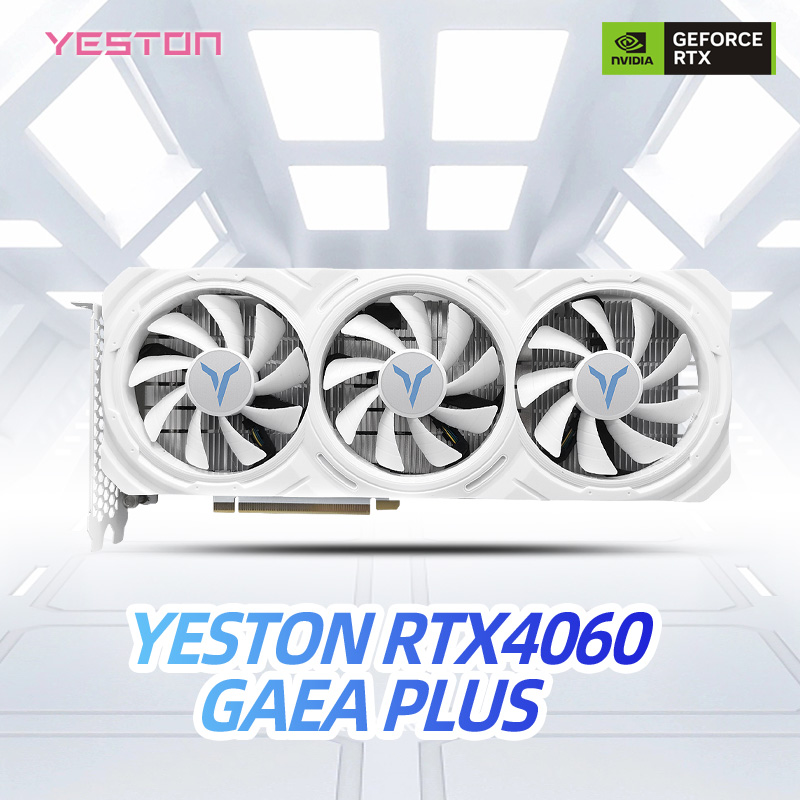 Not only Sakura! Check out the latest - Yeston GAEA white GPU! Going from black to white, now you've got another option for your white setup.🤍
. 
#yeston #graphicscard #videocard #gpu #hardware #pcgaming #gaming #gamingsetup #pcbuild #anime #yestongaea #gaea #white #rtx4060 #RTX