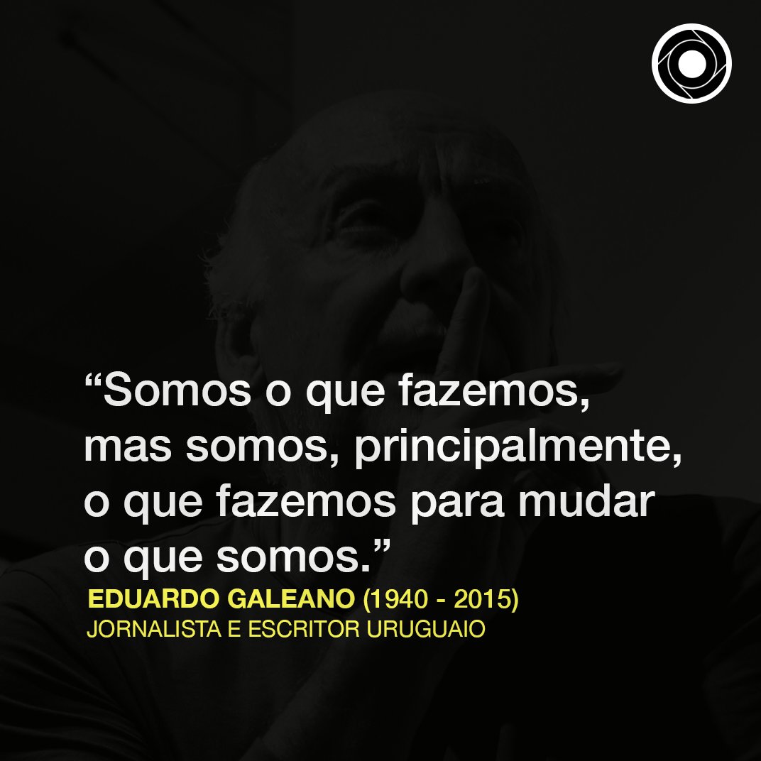 Eduardo Galeano: o jornalista e escritor, apaixonado por futebol, que nos explica a América Latina e o mundo. Lê o artigo completo: comunidadeculturaearte.com/eduardo-galean…