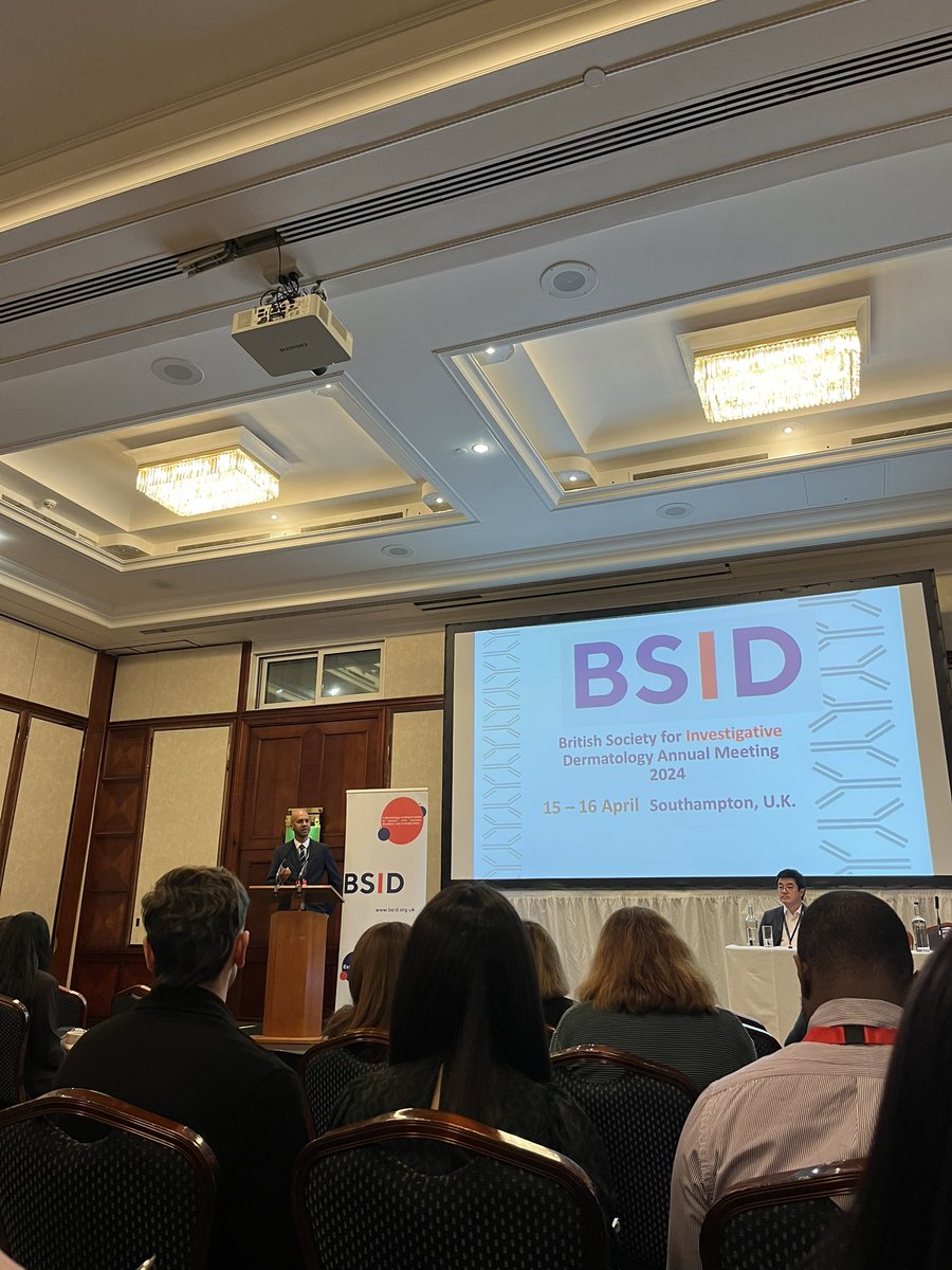 WFostier's tweet image. Thrilled to be back at British Society of Investigative Dermatology #BSID annual meeting in Southampton. Plenty of great talks to come over the next two days highlighting some cutting-edge scientific breakthroughs in dermatology. @HealthySkin4All