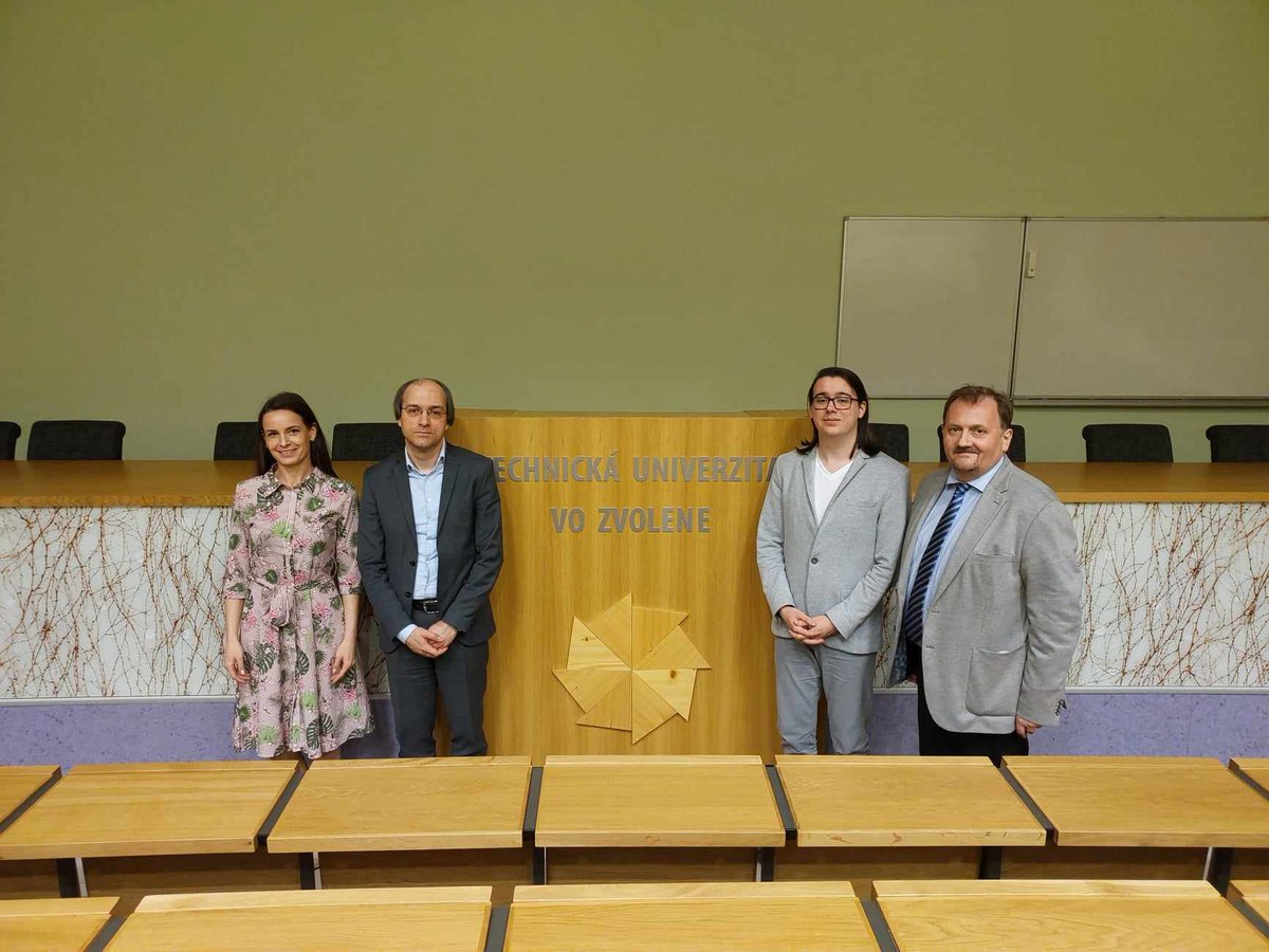 DepartmentofFo2's tweet photo. During the discussion, our student Ľudovít Štefan Németh, who will represent the Faculty of Forestry at the 19th session of the United Nations Forum on Forests in New York, was introduced 
@UN @Boris_Greguska 
#UnitedNations #forest #tuzvo #slovakia #ifsa #MPRVSR https://t.co/BseQQC6X2T