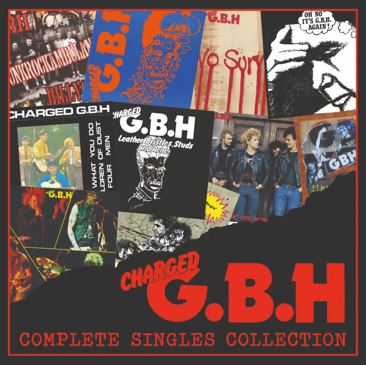 Coming in May on Captain Oi, GBH - The Complete Singles Collection. A 2CD deluxe digipack containing all of the singles issued by “UK/82” Punk Rock legends G.B.H. 👉 cherryred.co/GBH
