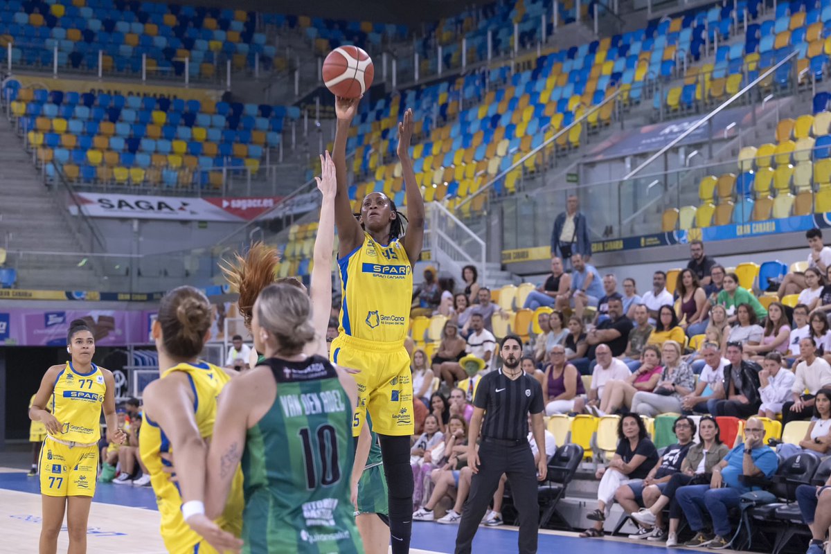 LF Endesa - Tres de cinco. Astou Ndour (@ndourastou) como MVP, y Delicia Washington junto a Jade Loville (@jadeloville) forman parte del Quinteto Ideal de la jornada 29. 
Toda la información, en este enlace: lfendesa.es/2024/4/15/balo…