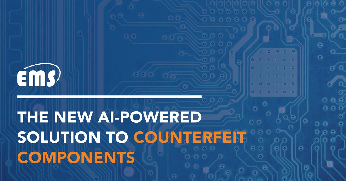 ElecManSol's tweet image. #CounterfeitComponents have been a huge challenge in electronics manufacturing lately. And this issue will only worsen as the industry grows.​

Fortunately, solutions lie within artificial intelligence (AI)...​

Read more: bit.ly/3J9jjDb.