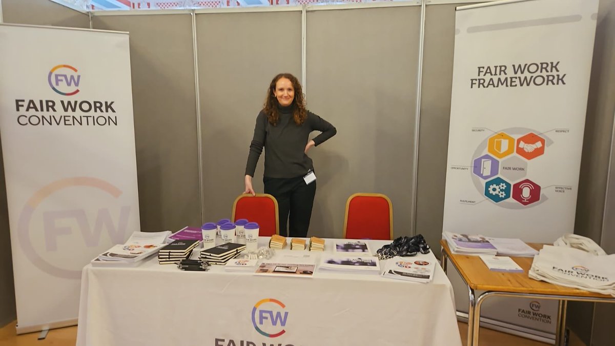 If you are attending today’s @ScottishTUC #STUC24 congress, come and talk to us and find out more about #FairWork in Scotland 🏴󠁧󠁢󠁳󠁣󠁴󠁿