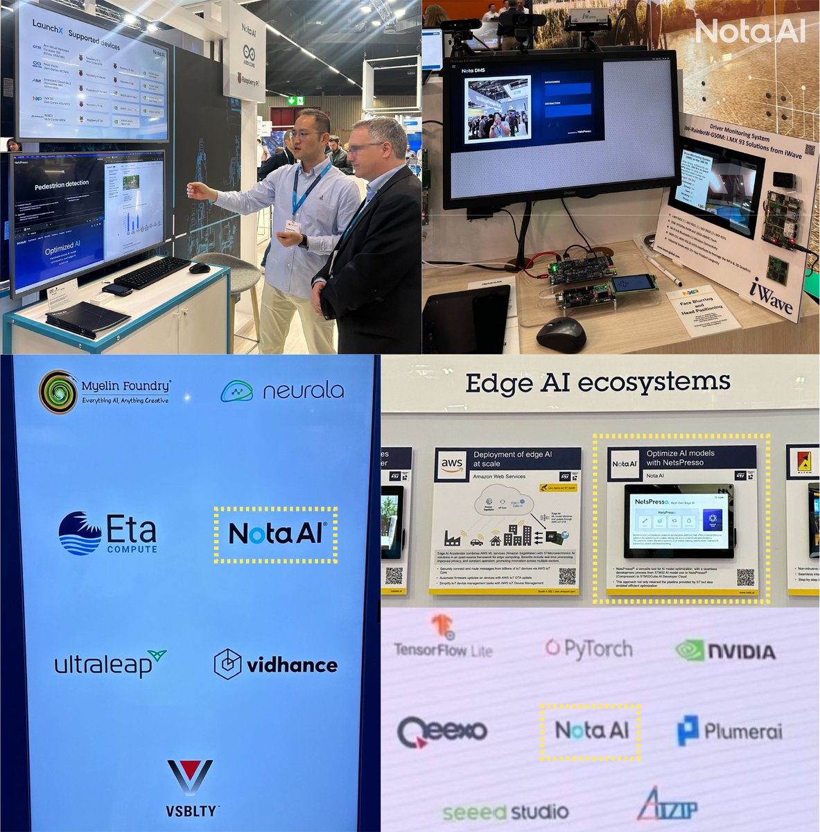 Thank you to all the amazing customers, partners, and attendees who made #EmbeddedWorld 2024 an impactful event. 🤗 A special thanks to our valuable partners #Arm, #ST, #FutureElectronics for their collaboration. Let's continue to break boundaries together in the future! 💪👏