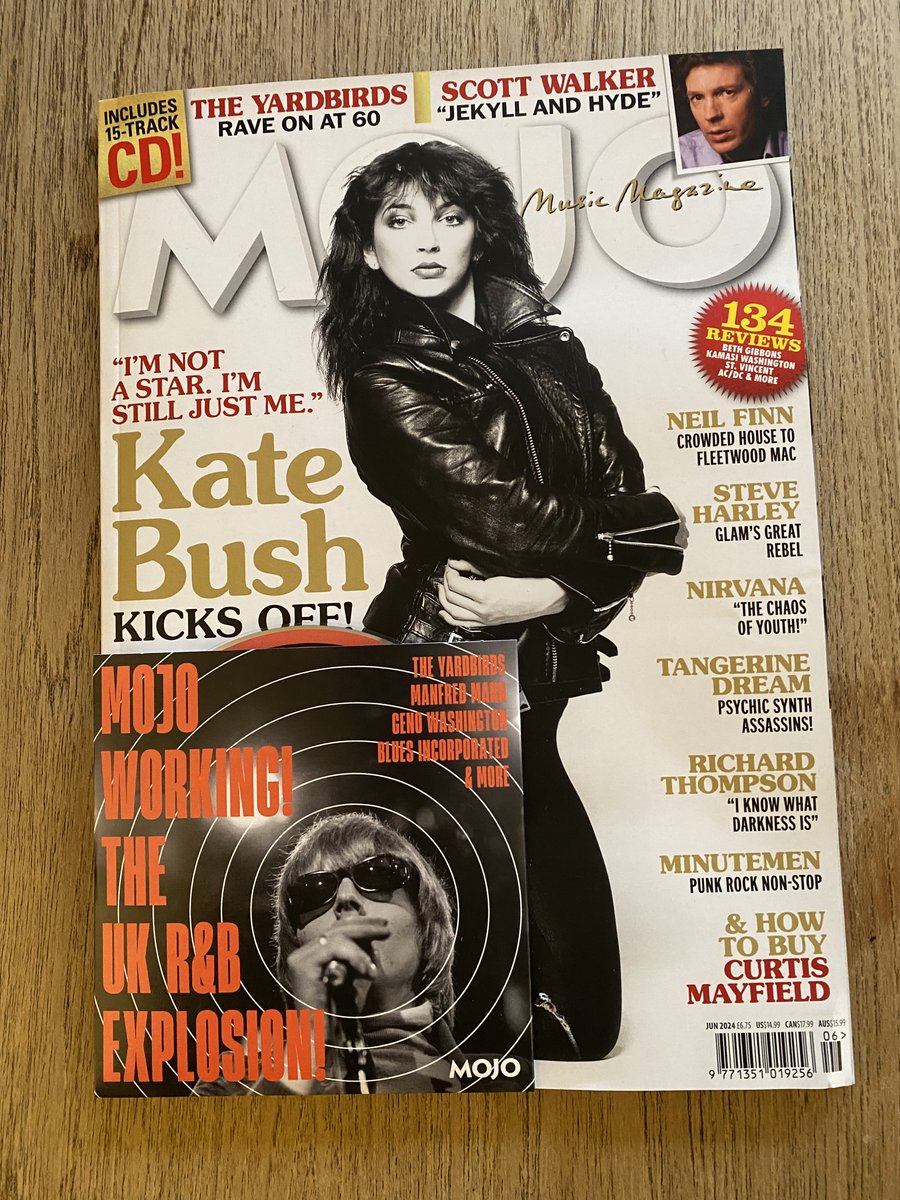 Such a privilege to put together a magazine which can feature Minutemen, Climate Of Hunter, Tangerine Dream, Richard Thompson, Curtis Mayfield, Myriam Gendron, The Crucial Three and all that other stuff, then compile a CD of raw UK R&B to stick on the cover. Music mags forever.