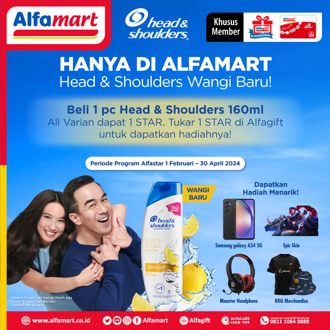 alfamart's tweet photo. Yuk langsung jadi Member Alfamart biar ga ketinggalan Program Alfstar Berhadiah!😁
*S&K berlaku
.
.
-
Download aplikasi Alfagift untuk menjadi member hanya di Playstore/Appstore
#LoyaltyMember #Alfastar #Alfagift #Alfamart #PromoMember #Hadiah https://t.co/hseOVirVvT