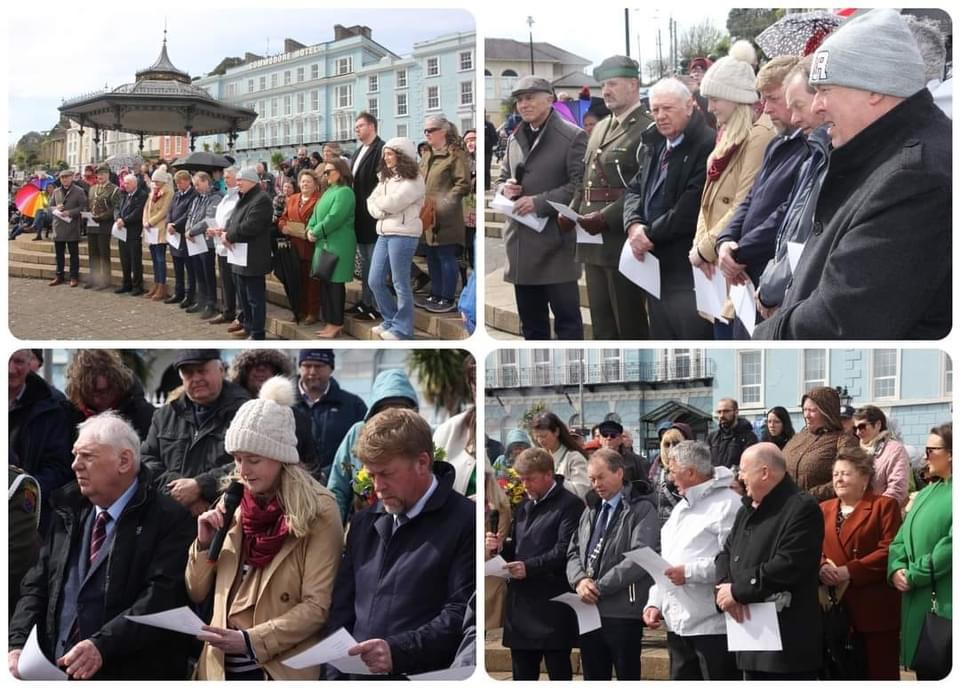 Thank you to all who contributed to and attended our Titanic Commemoration yesterday. Pictures provided by Claire Stack of Cobh Animation Team #cobhremembers #titanicmemorial