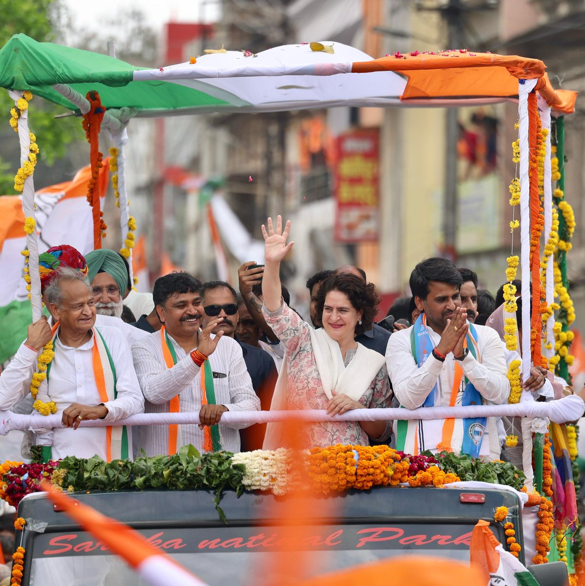 Priyanka Gandhi in Alwar 🇮🇳✨💕