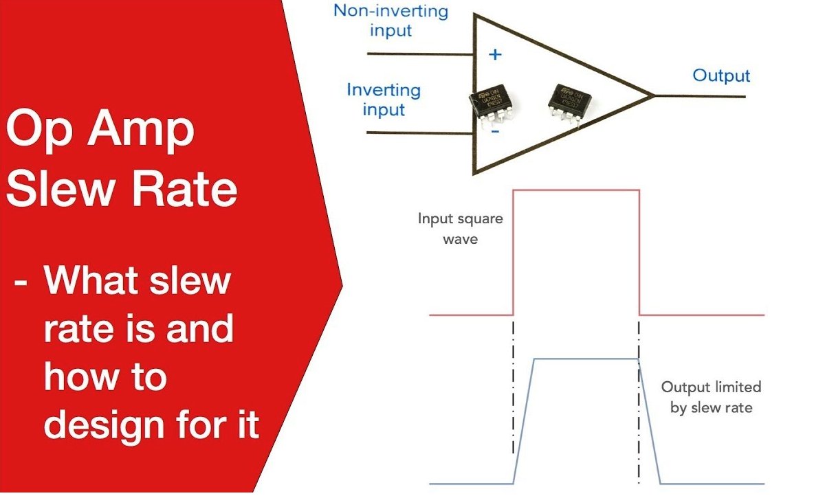 ElecNotes's tweet image. Operational amplifier slew rate is an important factor in any circuit design.

Watch now: youtu.be/NglvbsG0y00

#opamp #circuitdesign