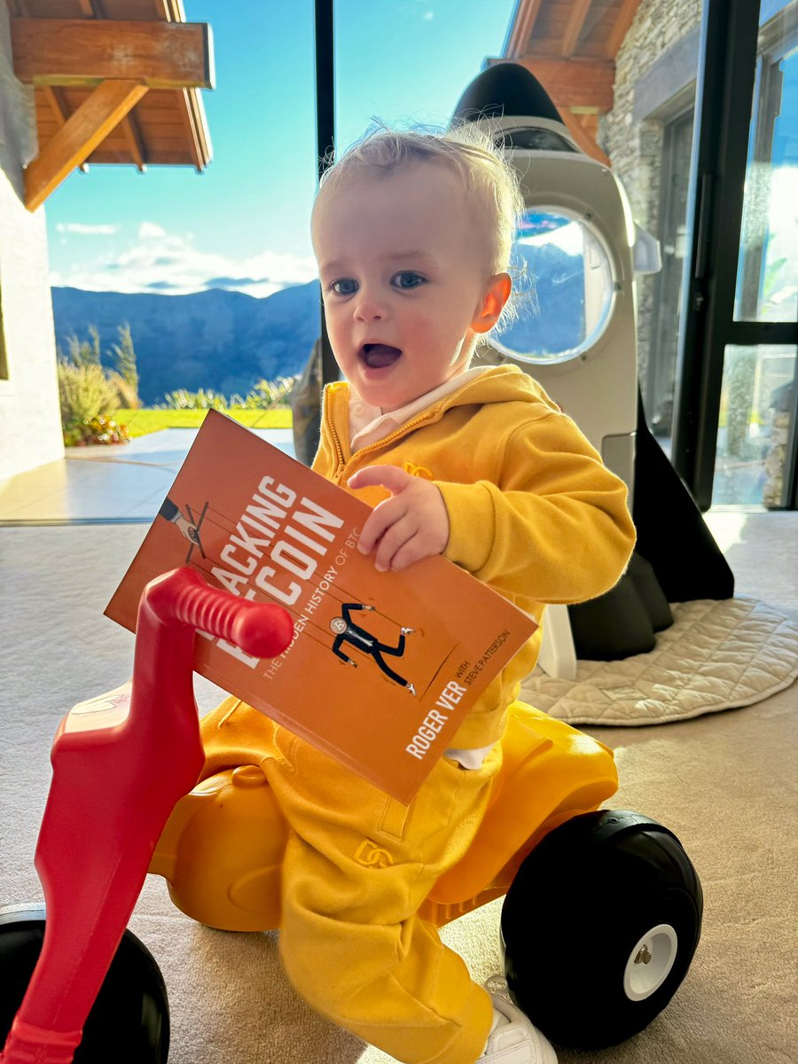 Got my son a BCH rocket 🚀😉