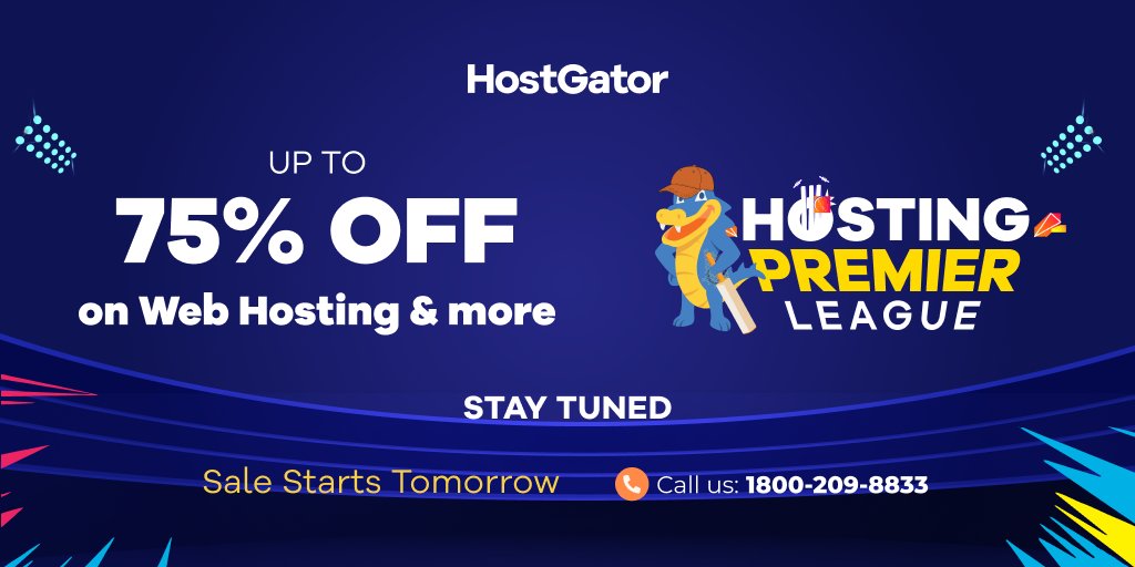 HostGator India tweet media