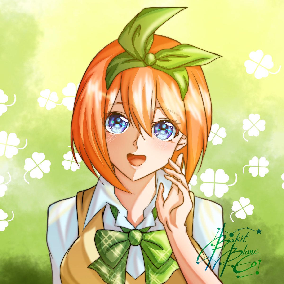 "I'll support you with everything I've got!"
-Yotsuba Nakano

APH Collab for my classmate @ firu.dono! I hope you like itttt!!! >w<

Also, long time no post, hello! 

#ArtworkRemakeCollab
#gotoubunnohanayome
#nakanoyotsuba
#YotsubaNakano
#TheQuintessentialQuintuplets
#Fanart