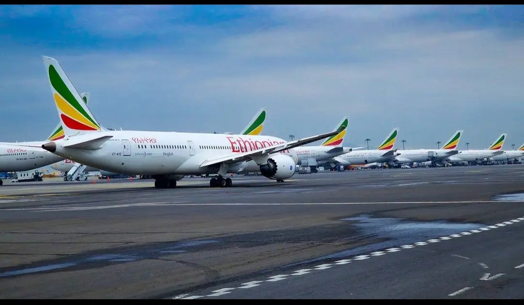ETEmbassyDAR's tweet photo. "Celebrating our 78th anniversary, Ethiopian Airlines, a pioneer in aviation, continues to set industry standards with commitment to innovation, safety, and customer satisfaction."🇪🇹🇪🇹🇪🇹🇪🇹
#FlyEthiopian   #78yearsofexcellence https://t.co/C1EwoGBSRL
