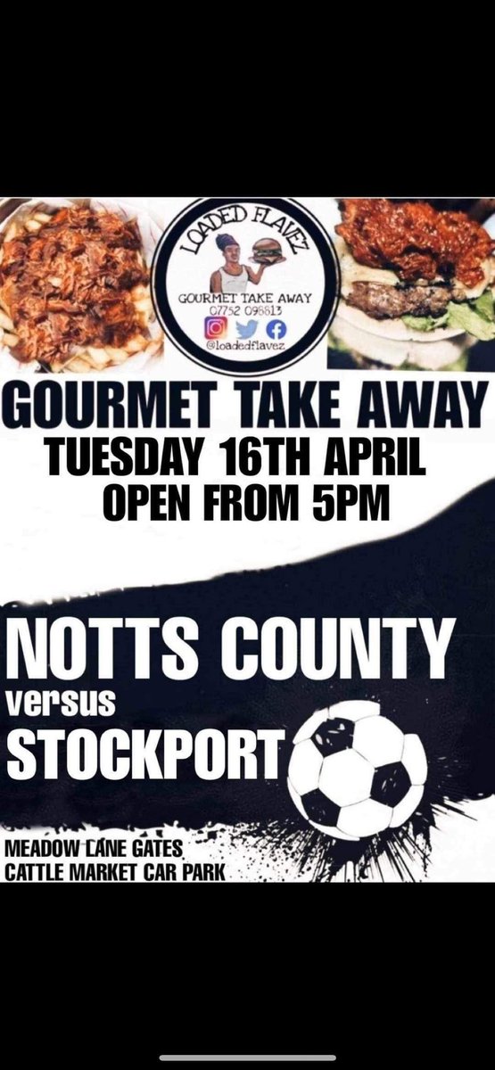 See you tomorrow night! 

#nottscounty #stockport #efl #cattlemarket #nottingham