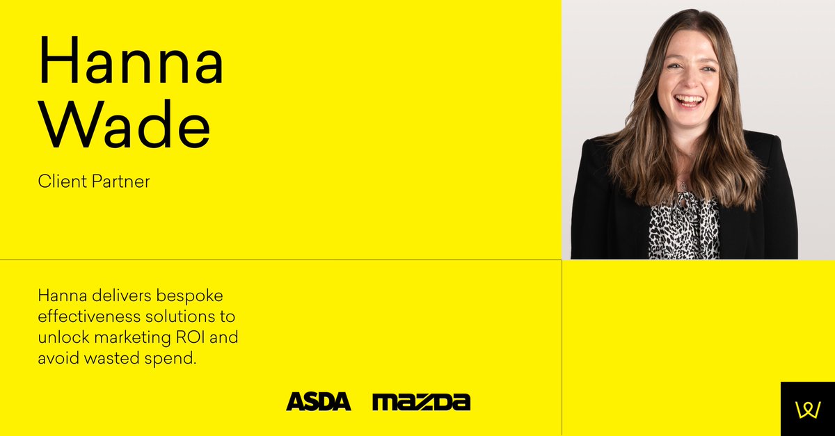 Tap into Hanna Wade’s expertise in our #webinar this Thursday 🚀 Hanna’s an effectiveness pro with a track record of maximising results for the likes of @asda & @Mazda_UK. Join her webinar to learn how to iterate and optimise #creative in real time: web-agency.jaywing.com/failing-forwar…