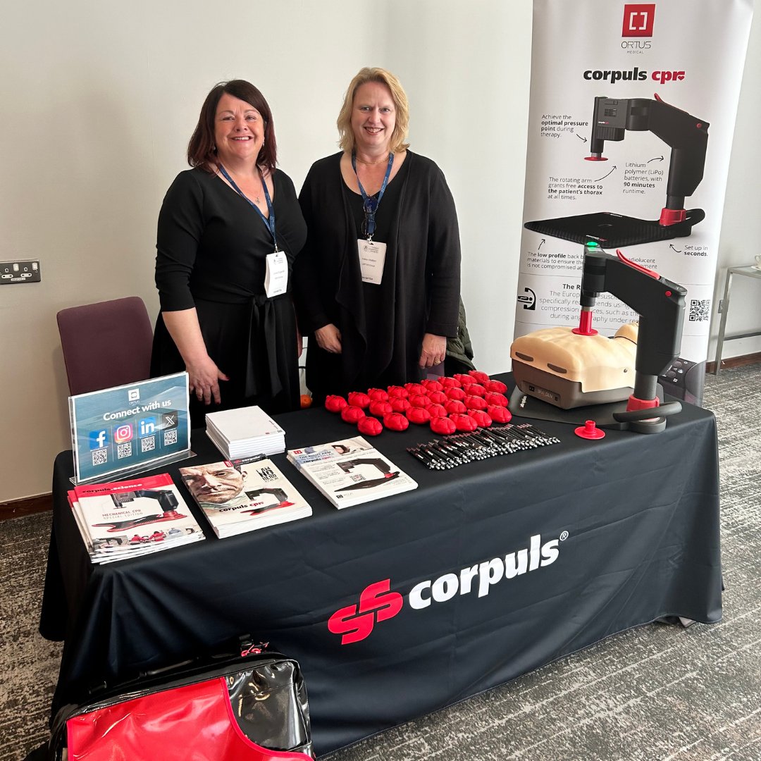 OrtusTechUK's tweet photo. Looking forward to the Coronary Complications During PCI Conference today! If you're attending, be sure to stop by and have a chat with Emma and Helen about how we can support your in-hospital care needs.
#PCIConference #corpuls #CPRArm #HealthcareConference #MedicalInnovation https://t.co/W21YAo9x2L