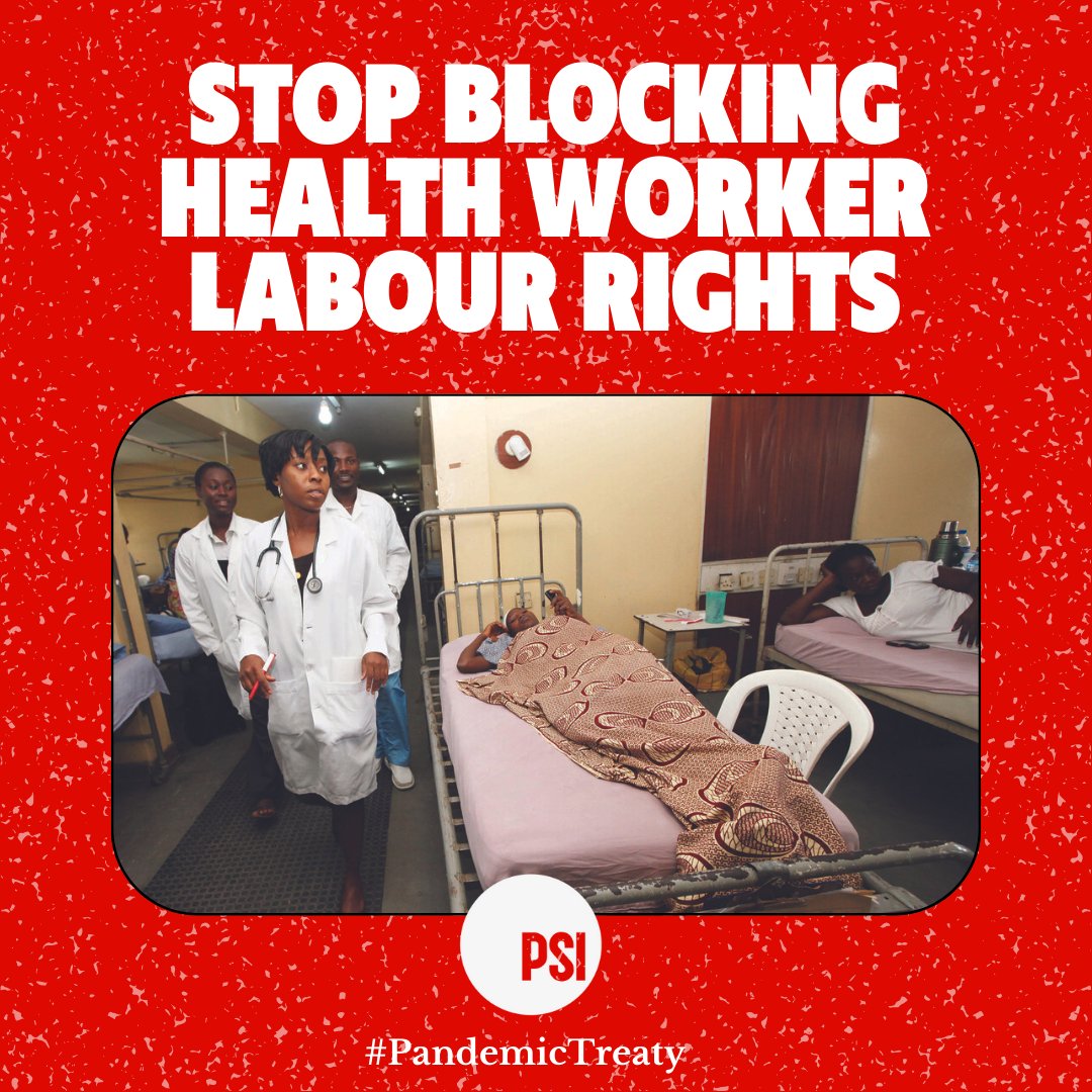 Public Services International @psiglobalunion.bsky (@psiglobalunion) on Twitter photo We call on <a href="/usmissiongeneva/">U.S. Mission Geneva</a>, <a href="/FijiGeneva/">Fiji Mission Geneva</a>, <a href="/PakUN_Geneva/">Pakistan Mission Geneva</a> & <a href="/IndiaUNGeneva/">India at UN, Geneva</a> to support the inclusion of reference to Decent work in the #PandemicTreaty along with other demands of our members across the global health workforce!
The World is Watching.
-> publicservices.international/resources/digi… We call on <a href="/usmissiongeneva/">U.S. Mission Geneva</a>, <a href="/FijiGeneva/">Fiji Mission Geneva</a>, <a href="/PakUN_Geneva/">Pakistan Mission Geneva</a> & <a href="/IndiaUNGeneva/">India at UN, Geneva</a> to support the inclusion of reference to Decent work in the #PandemicTreaty along with other demands of our members across the global health workforce!
The World is Watching.
-> publicservices.international/resources/digi…
