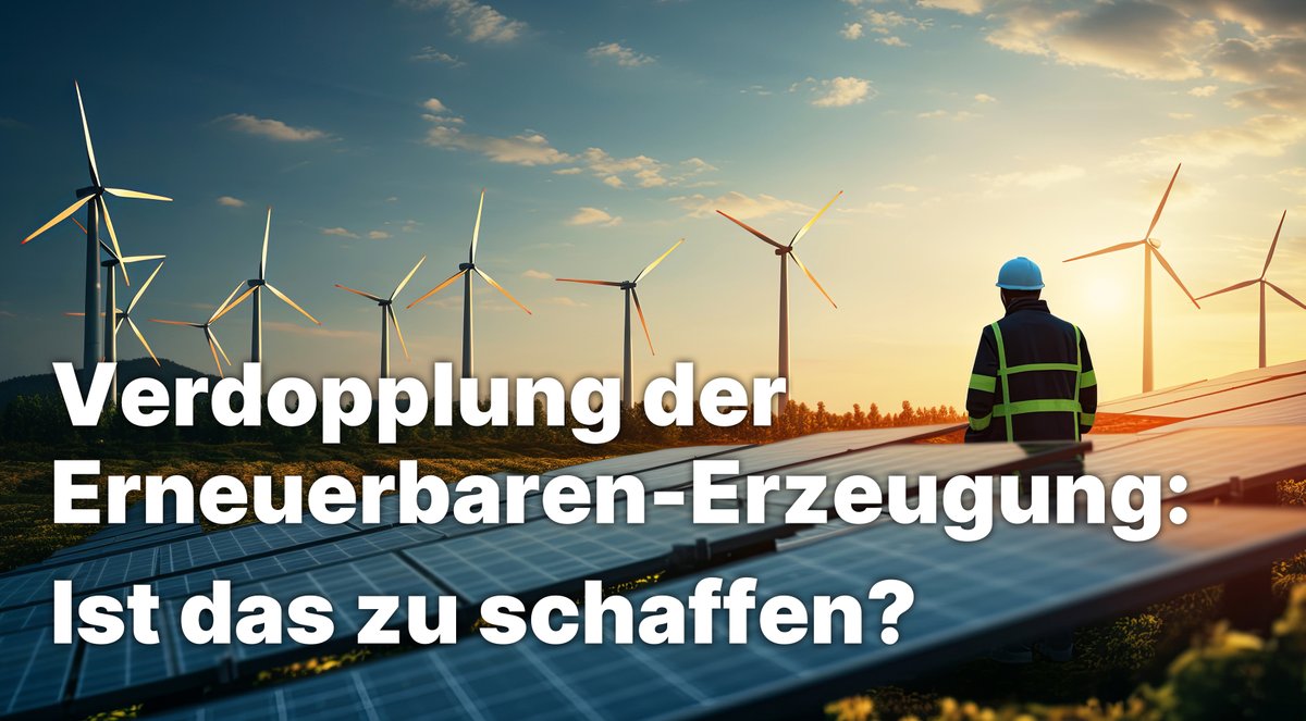 „Das Ausbaupotenzial, um die Klimaziele zu erreichen, ist da“, sagt unser Spartensprecher Erzeugung Karl Heinz Gruber. Die technische Machbarkeit der #Energiewende ist gegeben – welche Hürden auf dem Weg liegen, lesen Sie in der aktuellen #Stromlinie: tinyurl.com/bdfwa6cx