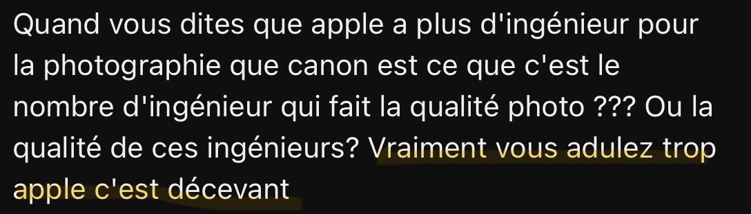 POV : parler de Apple sur YT en 2024… Je crois qu’on est à l’équilibre parfait la 😉