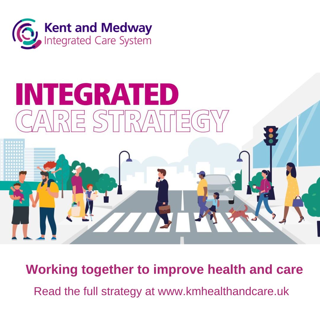 NEWS: The new ambition for the future of health and care of the people of Kent and Medway has been set, following the final agreement of the Integrated Care Strategy.

To find out more, visit: orlo.uk/I38oo

#TogetherWeCan #KMIntegratedCareStrategy