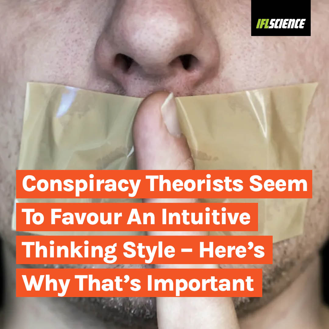 Analytical thinking can make you less likely to believe in conspiracy theories. Read more: ifls.online/3vUkweu