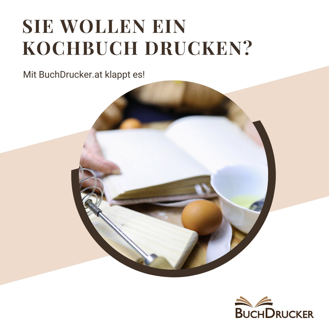 📚🍳 Lust auf Ihr eigenes #Kochbuch? 

Verwandeln Sie Ihre Lieblingsrezepte in ein professionell gedrucktes Kochbuch mit BuchDrucker.at. 🎉

Besuche unsere Website für mehr Informationen: buchdrucker.at

#Buchdruck #Buchschreiben #Buchdrucker