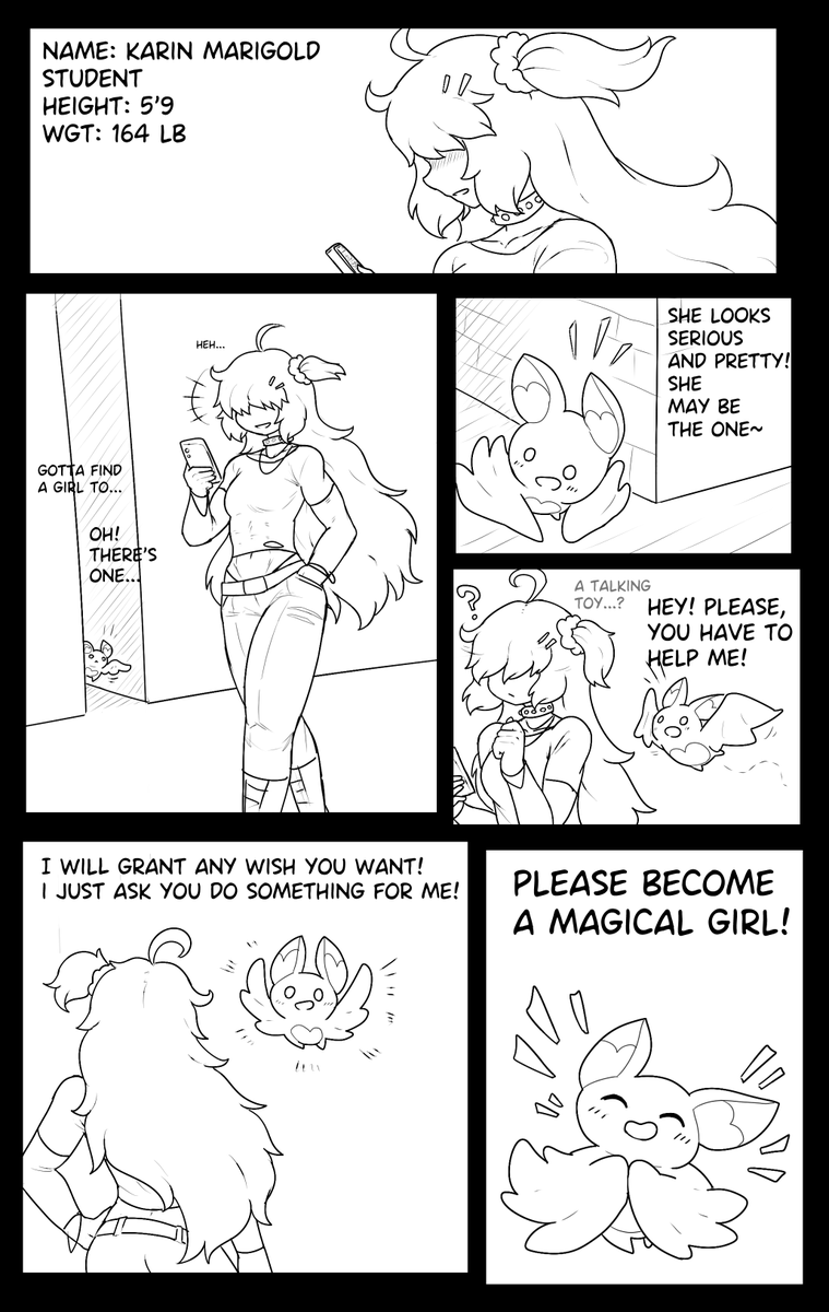 Magical Girl - Muscle growth (P1-2) 