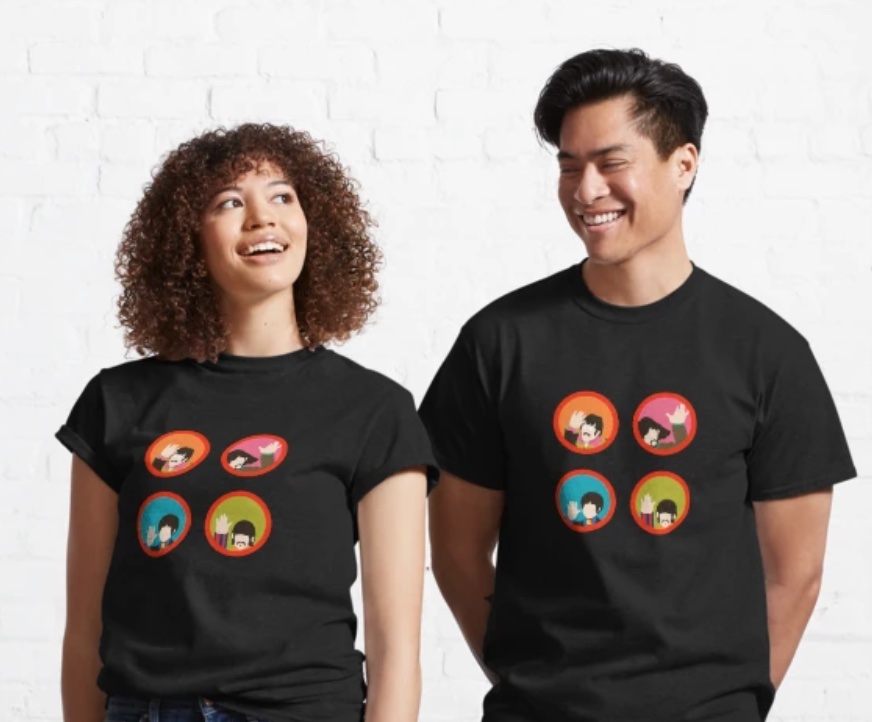 Celebrate the musical legends with our iconic Beatles-inspired t-shirt! 🎸🎶 The perfect gift for Beatles fans and music enthusiasts. Let them wear their love for the Fab Four with pride! 🎁 Shop now: redbubble.com/i/t-shirt/Icon… #TheBeatles #GiftIdeas #MusicLegends #BeatlesFashion