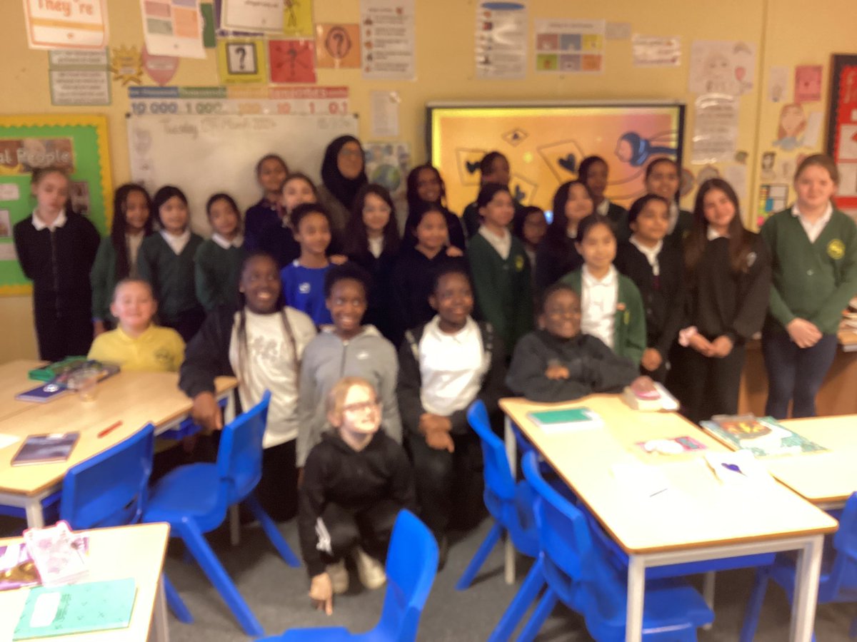Before we finished for the Easter Holidays, the girls in Year 5 were very lucky to be joined by Ridwana from the @pennyappeal for a session which focused on Leadership skills! It was a great opportunity and the groups were left feeling extremely empowered! Thank you again Ridwana