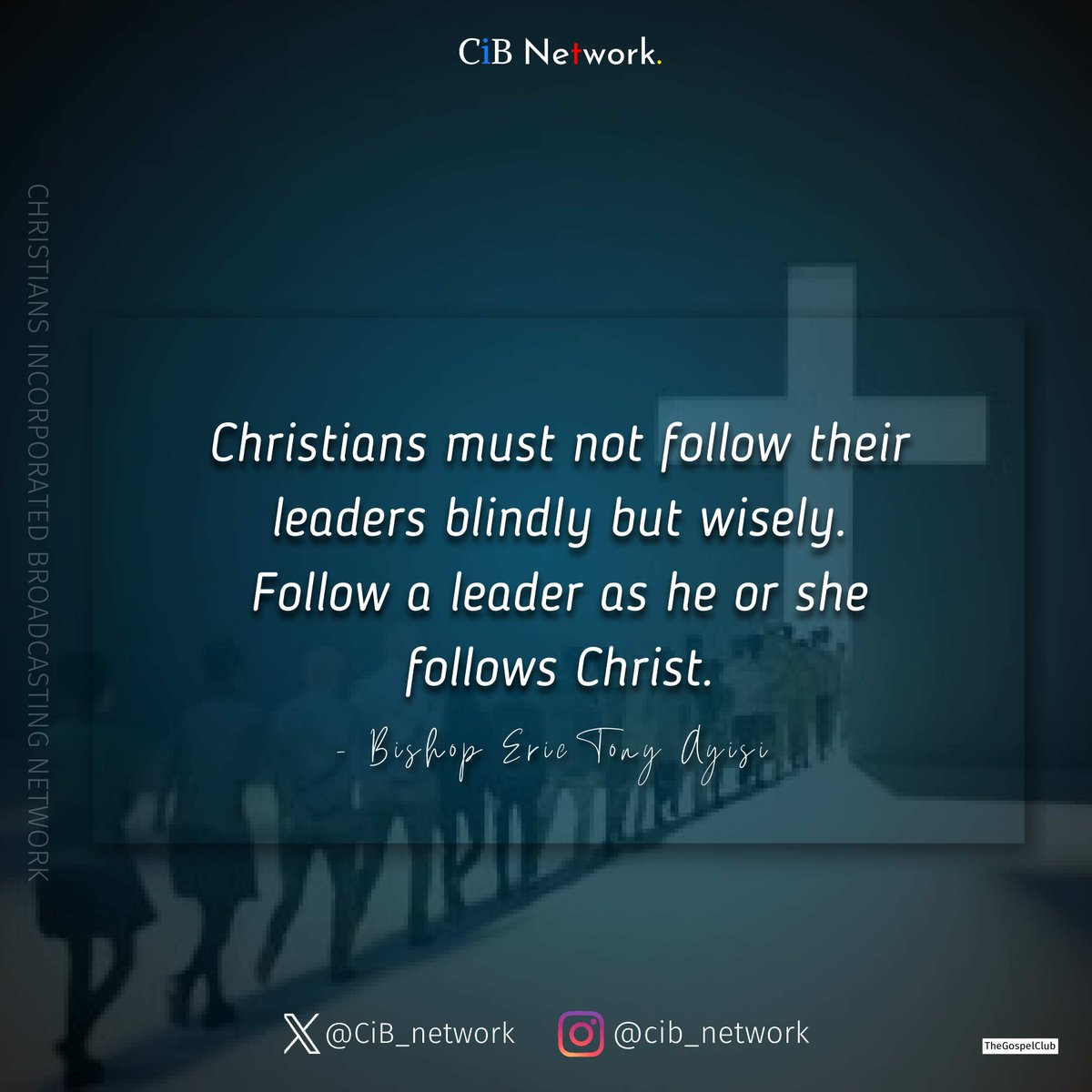 What do we see today? Many Christians are following their leaders (in and outside the church) because they have become physically, emotionally, psychologically (or intellectually) attracted and attached to their personalities. (1/4).