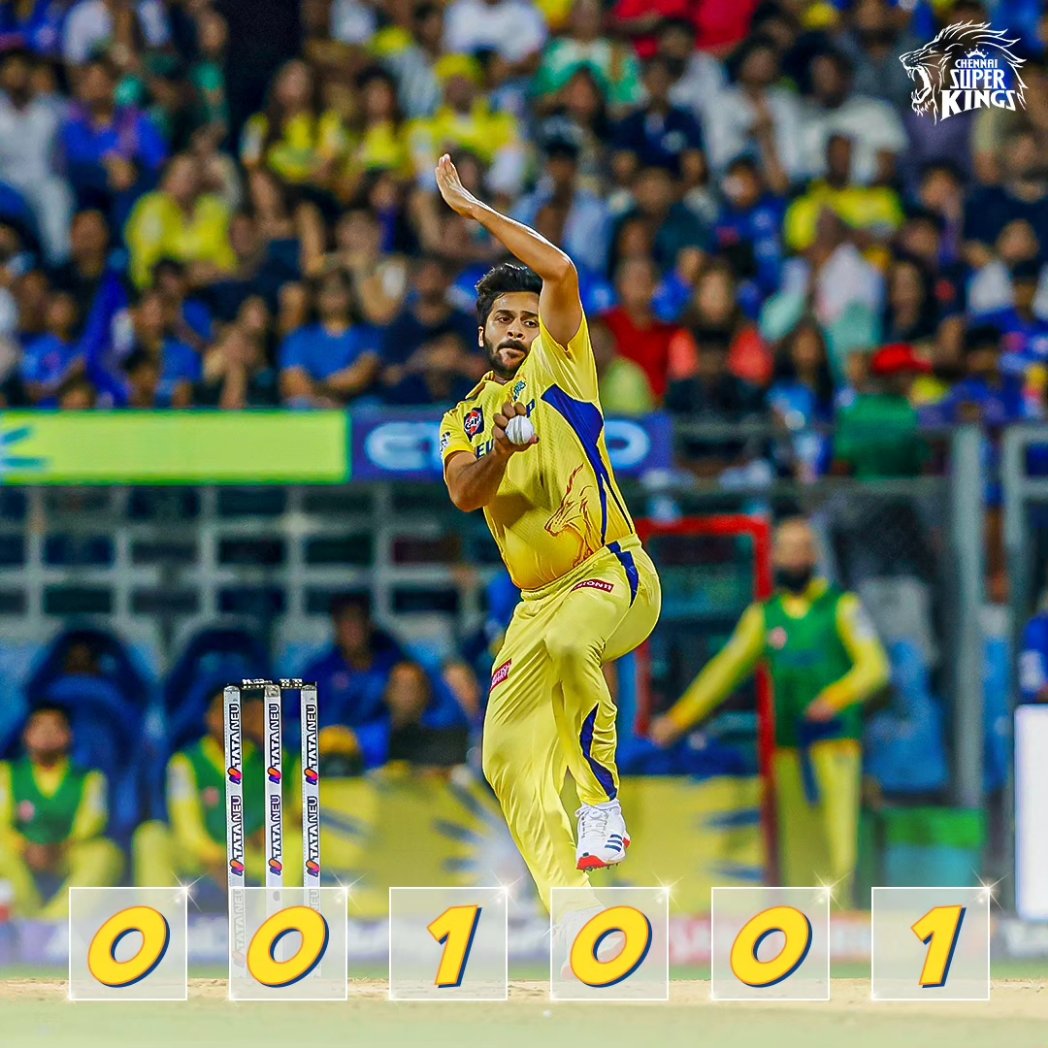 Those TU Dhool overs! 💥🤌🏻🫂

#MIvCSK #WhistlePodu