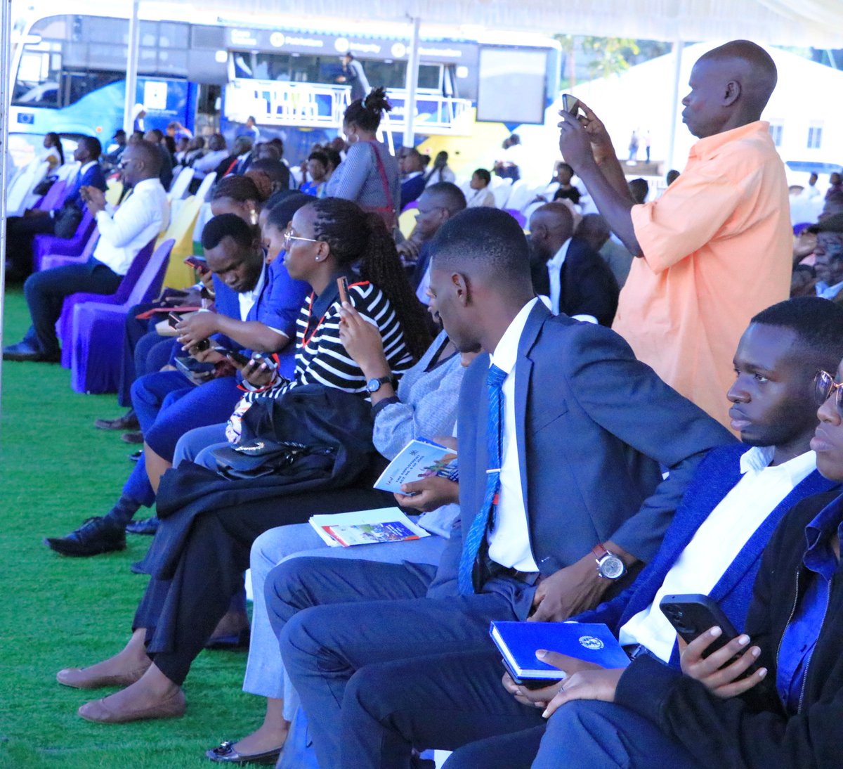 UNODCEastAfrica's tweet photo. We are proud to partner with @JudiciaryUG to hold the first National Court Open Day for inclusive active citizen engagement &amp; participation. 

Today, participants will be sensitized on different court processes &amp; will give feedback on the services offered by the Judiciary. #sdg16 https://t.co/wbC4JUiubo