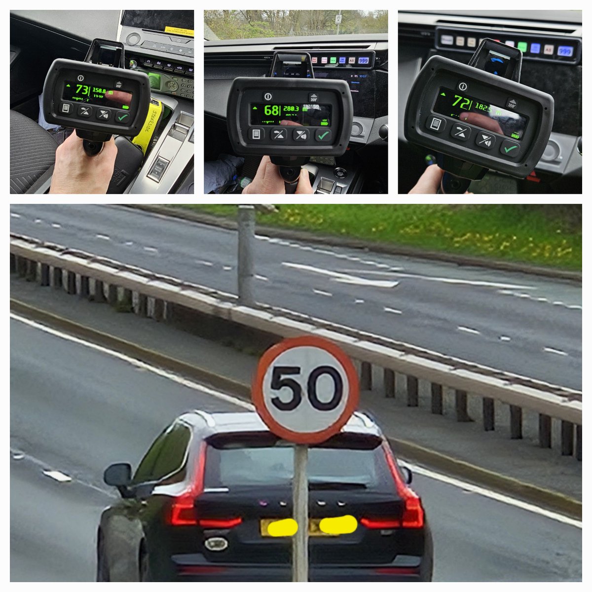 We've been providing support to the @PoliceChiefs Fatal Five month of action, including this recent speed enforcement on Bingley Bypass @WYP_Shipley. #opfatalfails #opsteerside