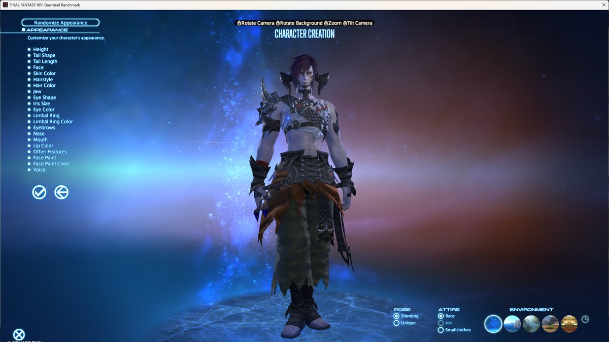 Nuardan's tweet photo. @FF_XIV_EN 
Character Name: Nuarda Silver
World: Phoenix
Prize: Modern Aesthetics – Strife
#FFXIVSweepstakes #DawntrailBenchmark https://t.co/NJufJcqnae