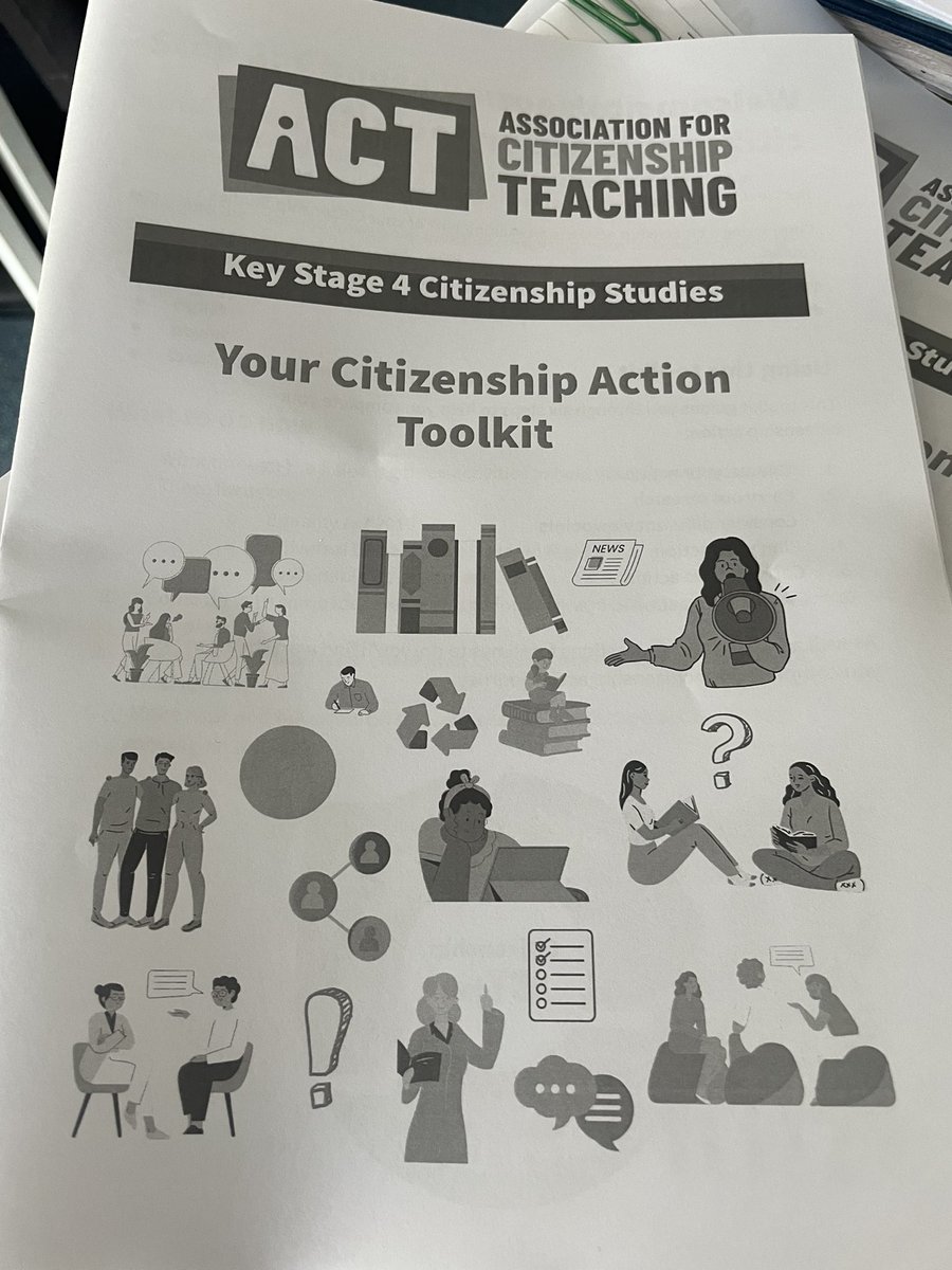 I love delivering the ‘Citizenship Action’ part of the GCSE course. Looking forward to getting started with my Year 10’s today, using the @ACitizenshipT toolkit. #Citizenship #activecitizenship