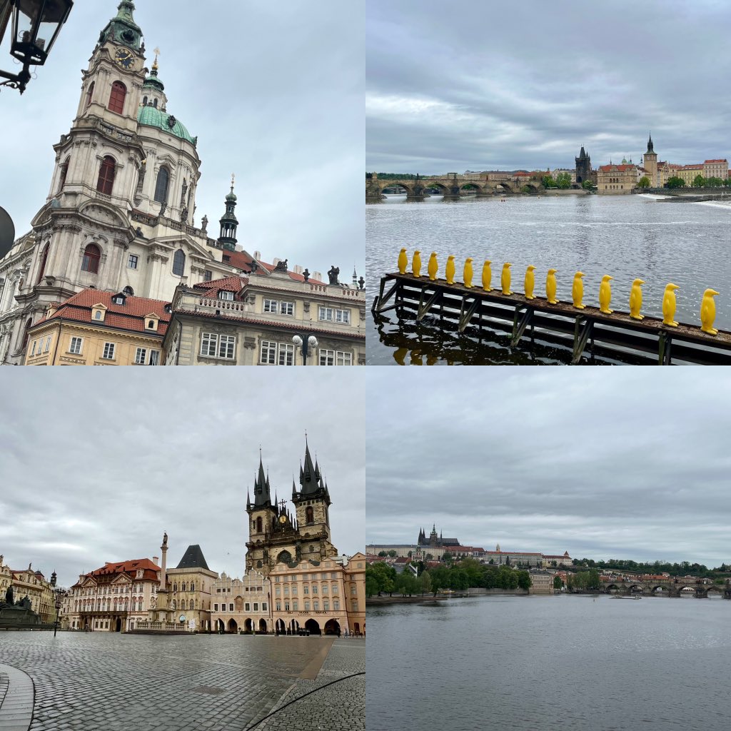 Last holiday run 🏃🏼‍♀️ this time round Prague - slightly cooler today but doesn’t stop the city from looking beautiful #NHS1000miles