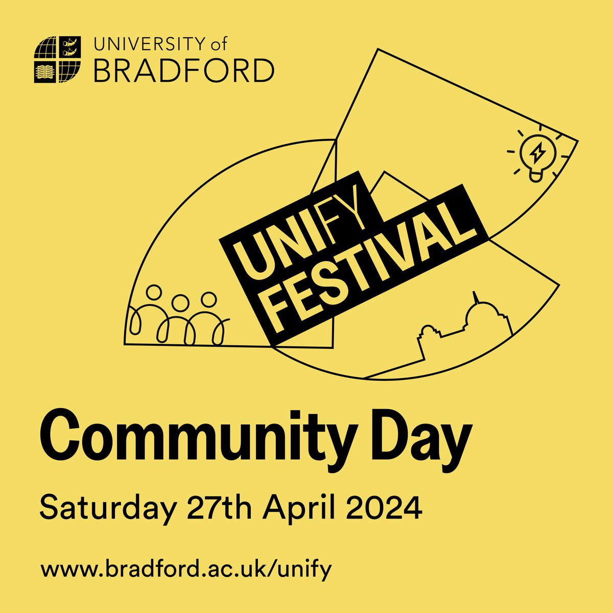 BradManagement's tweet photo. On Saturday 27 April @KamranMahroof1  and @RachelSammut2 will be joining the UNIfy Festival Community Day

They will explore technology, community initiatives, and commitments towards a greener future and engage in a sustainability pledge

 https://t.co/BnjMv7ve50 https://t.co/OD9A7HTURR