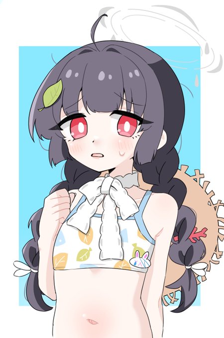 #気温が高いので気が早いが水着絵が見たい 