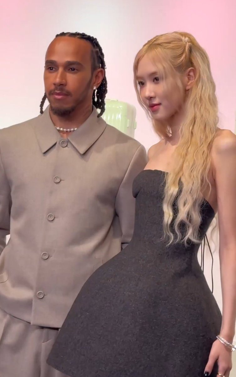 rosé and lewis hamilton