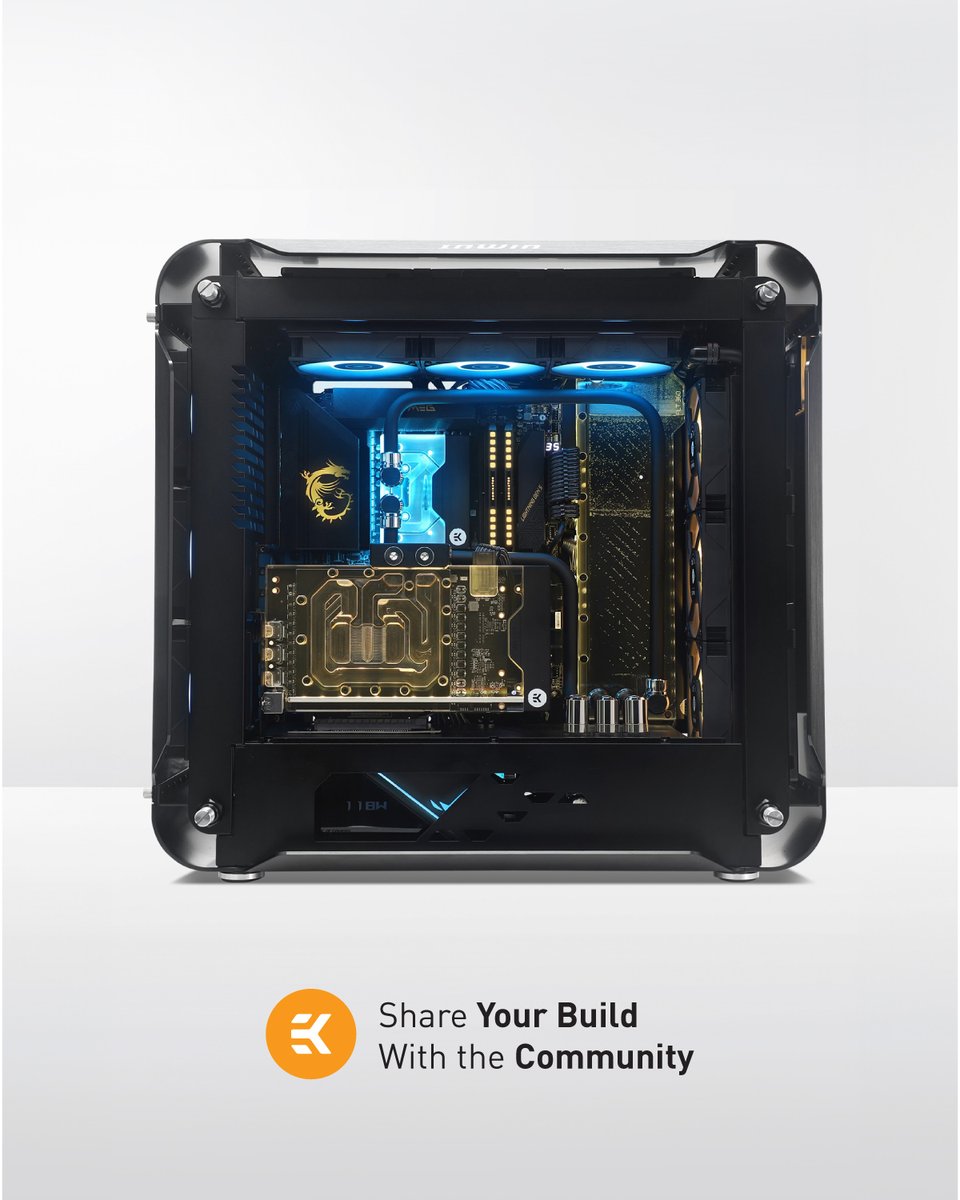 Have you got a cool build to show the world? Share it with us, and if we select it for #EKFanFriday, you’ll receive: 🏆 A featured post to put your build in the limelight 🏆 A metric ton of cooling enthusiast karma from the community Show off your build ➡️ ek.tech/ShareHere