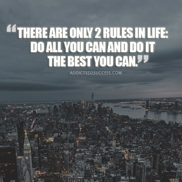 'There are only 2 rules in life: do all you can & do it the best you can' #MondayMotivation #MondayThoughts #MondayVibes #MondayWisdom