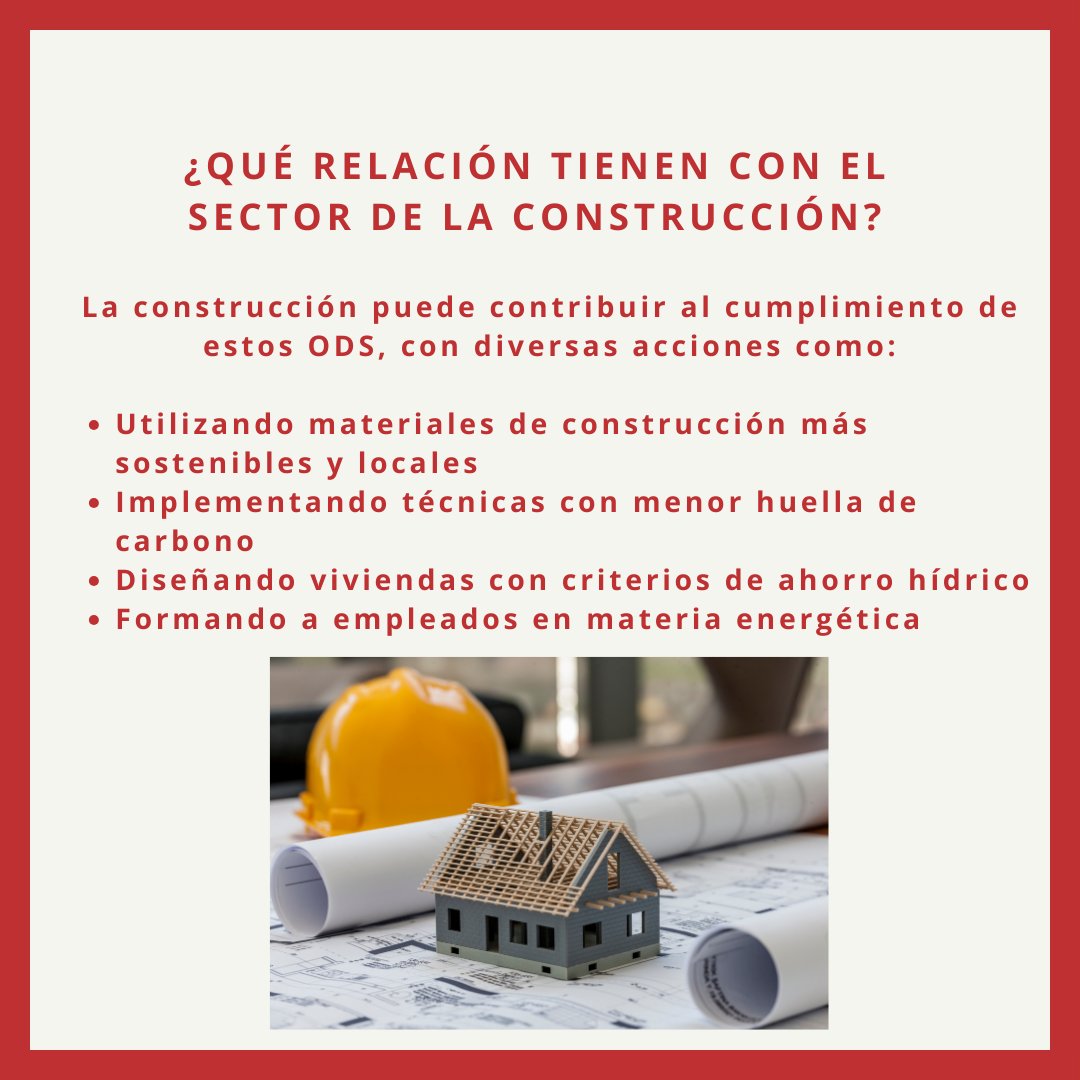 FEVEC_Valencia's tweet photo. ¿Qué es la Agenda 2030 y los ODS y qué relación tienen con la construcción?
Estos términos están muy presentes en la actualidad y en el sector de la construcción. Os compartimos un breve resumen de su significado y su implicación en nuestro sector.
#FEVEC #ODS #agenda2030 https://t.co/9FAkcurxIQ