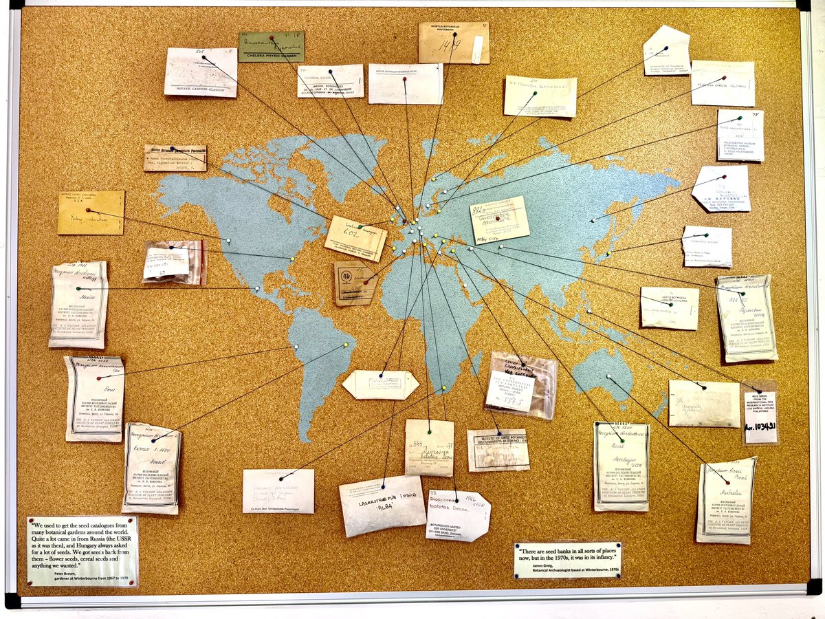 The @winterbournehg @scribbleandsnip 2024 Garden Explorer Trail brightens your Spring taste buds with @HeritageSeedsUK from fork to kitchen and Potting Shed display from @GWandShows Greenacre Urban Vegetables 2008-2009 and links to World Continents Seed banks in @BDAC_allotments